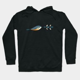 Nuthatch creature Hoodie